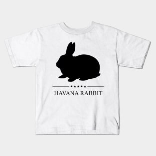 Havana Rabbit Black Silhouette Kids T-Shirt